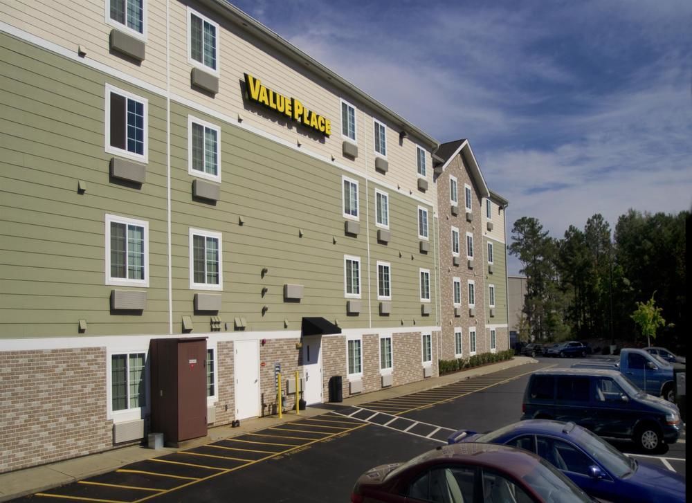 Woodspring Suites Raleigh Apex Exterior foto